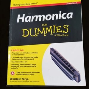 Book Of Harmonica For Dummies Used.